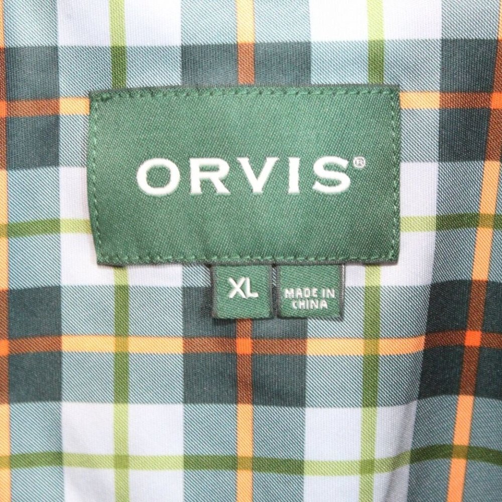 Orvis Ultimate Foul Weather Full Zip Up Wool Sweater Lined Green Men's XL H12161 - Picture 7 of 12